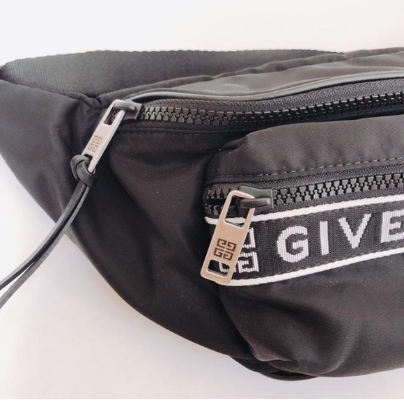SOLD! Givenchy logo canvas belt bag fanny pack - Picture 4 of 8